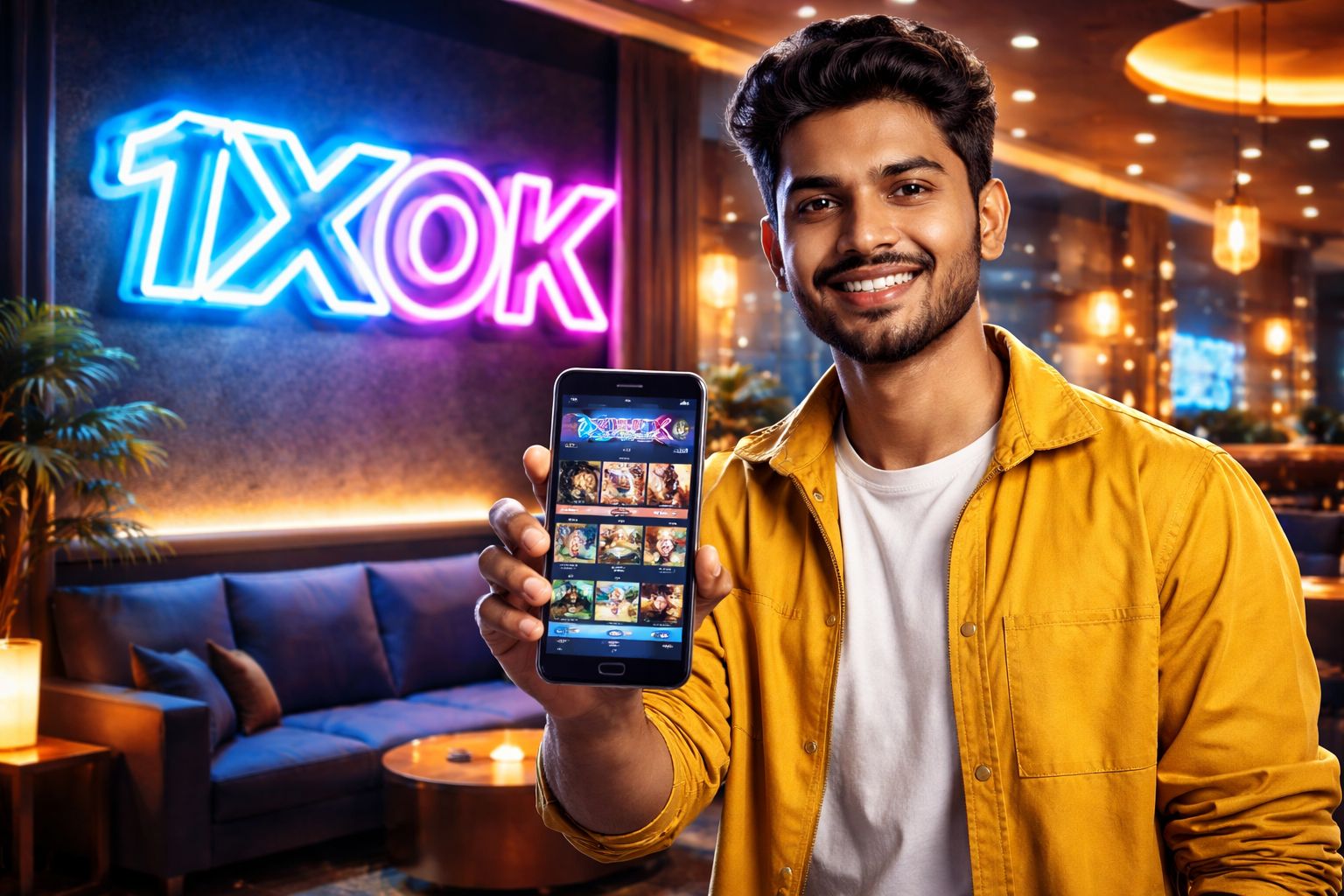 1XOK গেমিং প্ল্যাটফর্ম ইন্টারফেস যা স্লট লবি, লাইভ টেবিল এবং বাংলাদেশি ব্যবহারকারীদের জন্য মোবাইল ওয়ালেট পেমেন্ট দেখাচ্ছে